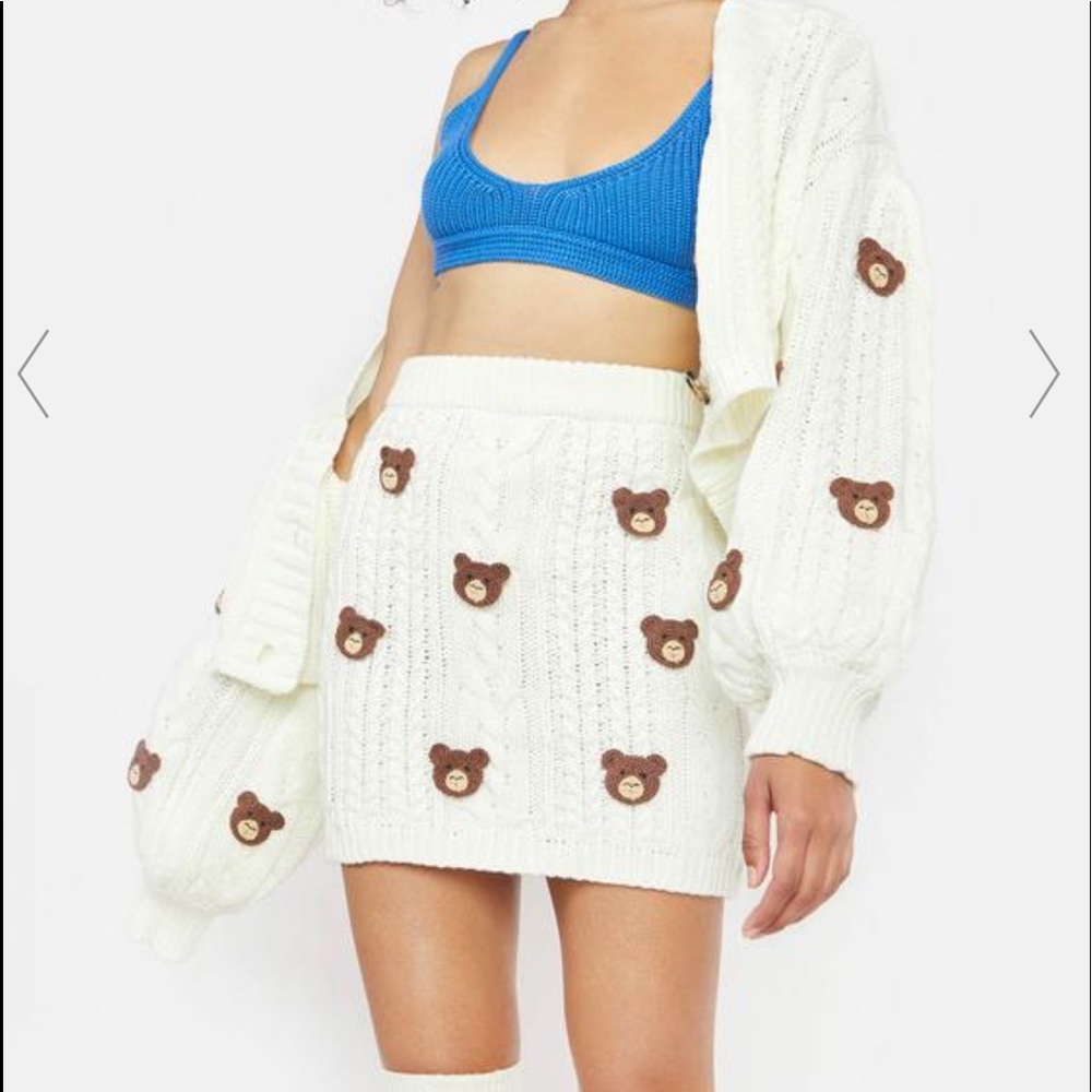 Teddy bear skirt